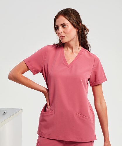 Personalised Tunics and beauty workwear with company logo Embroidered