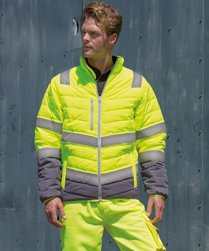 Personalised Hi-Visibility workwear with company logo Embroidered