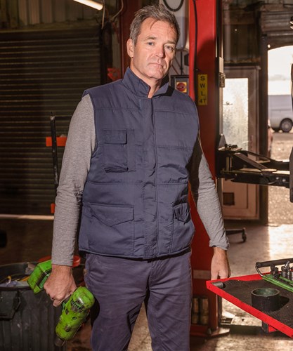 Personalised bodywarmers and gilets Outerwear with company logo Embroidered