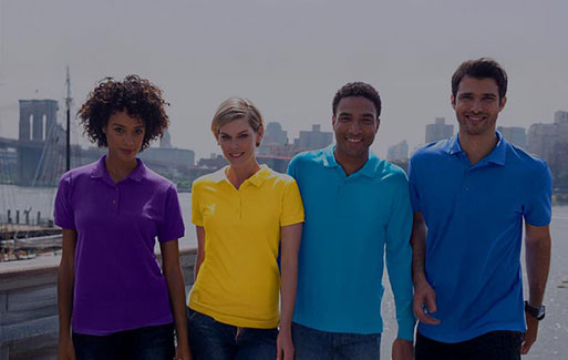 Personalised workwear Polo Shirts with company logo Embroidered