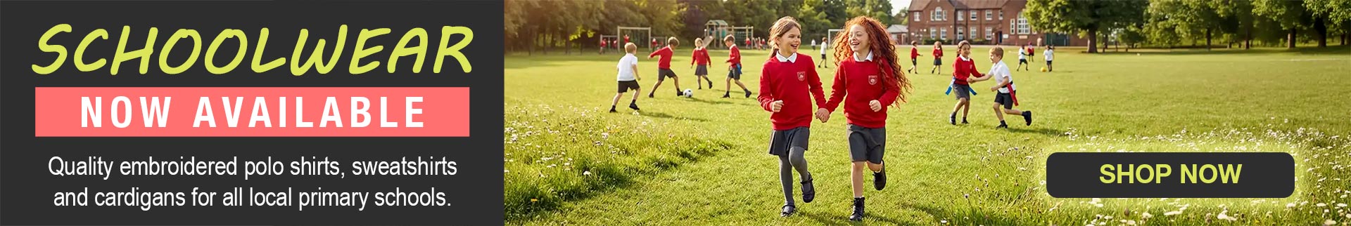 Schoolwear available now