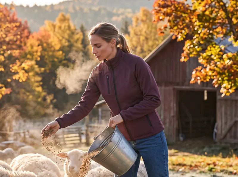 Personalised winter fleeces with company logo embroidered