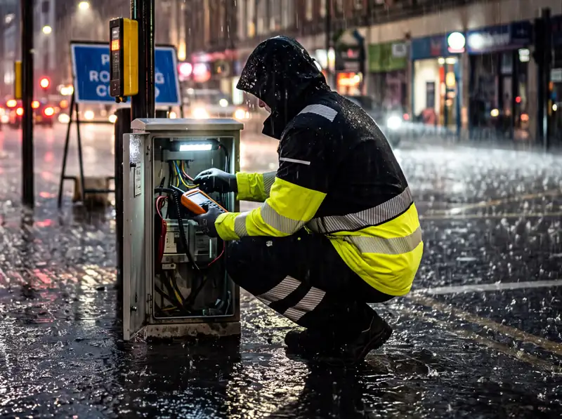 Personalised waterproof rain jackets for winter workwear